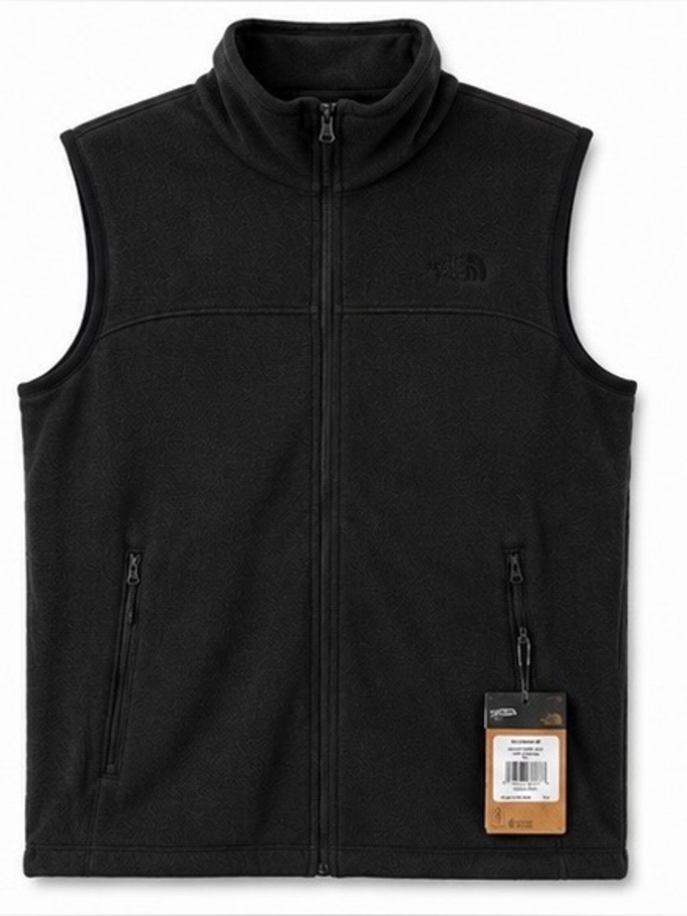The North Face Men’s Front Range Fleece Vest Black NWT Medium